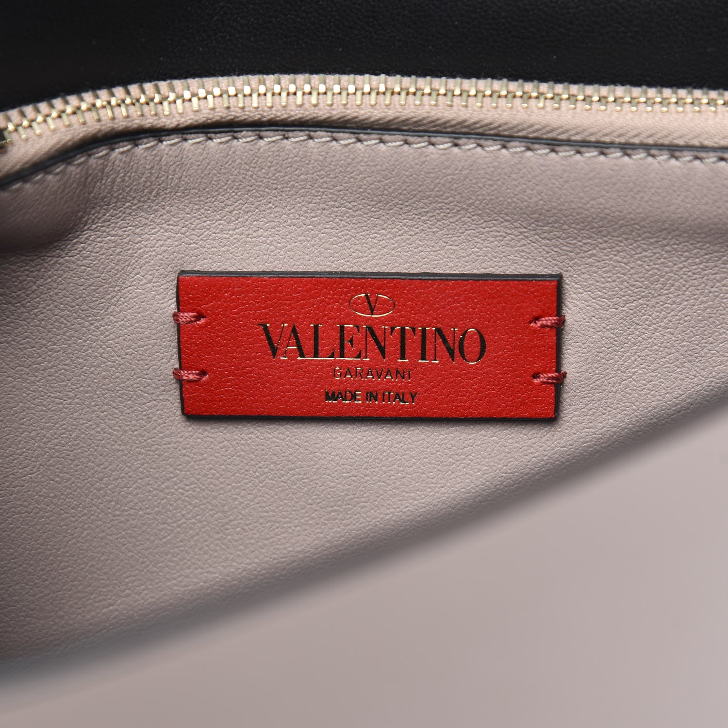 Valentino Garavani Vitello Rockstud Side Slip Crossbody Poudre 6 of 9