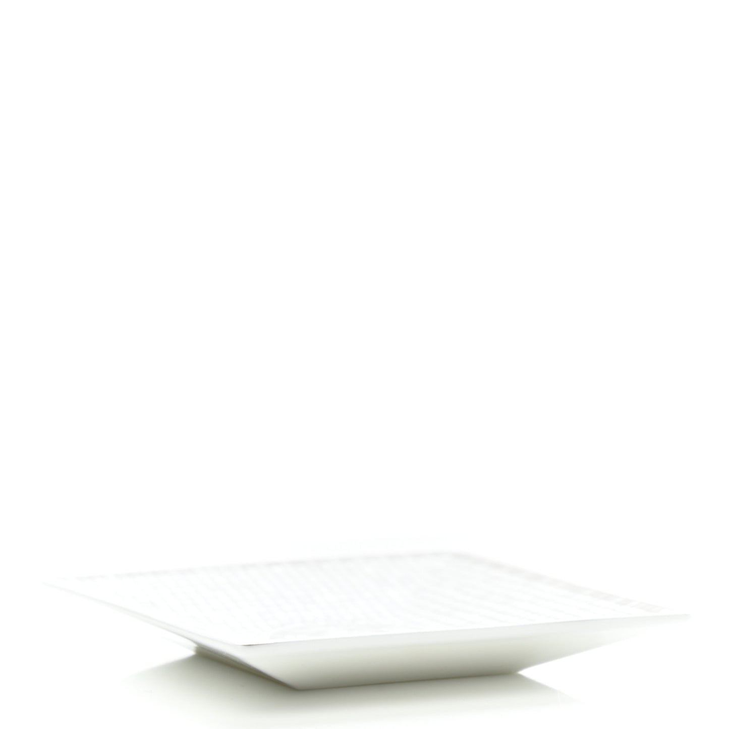Porcelain Mosaique Au 24 Platinum Square Plate N°1