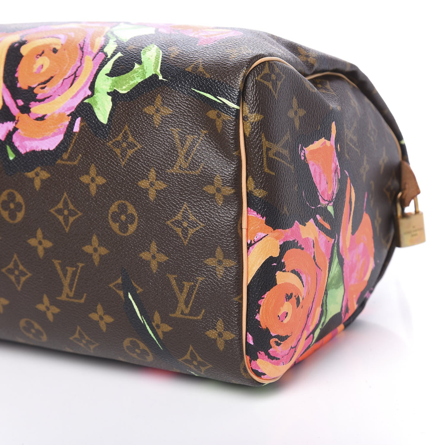 Louis Vuitton Monogram Roses Speedy 30 8 of 10