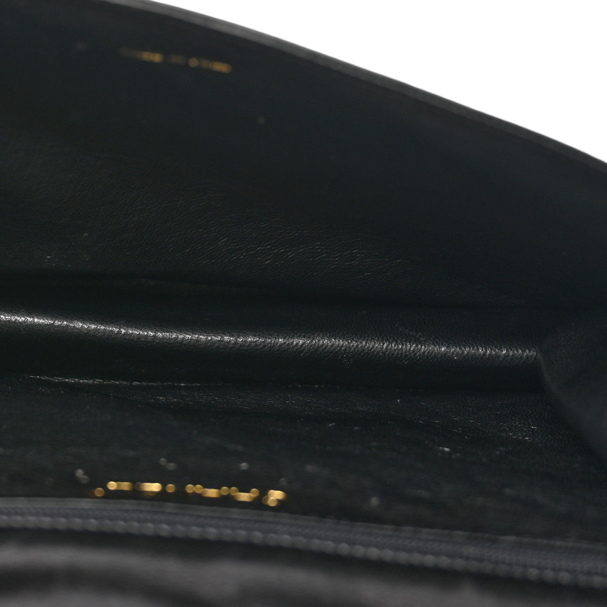 Lambskin Quilted CC Small Single Flap Black