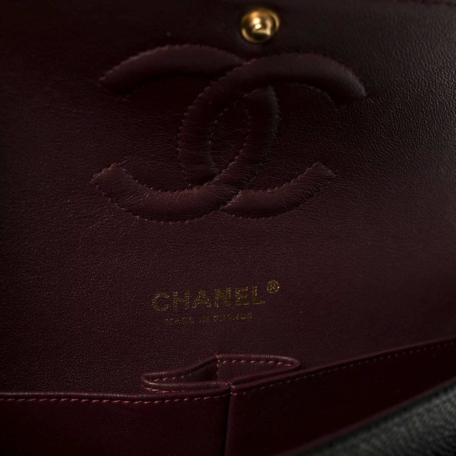 Chanel Caviar Quilted Medium Double Flap Black 6 of 10