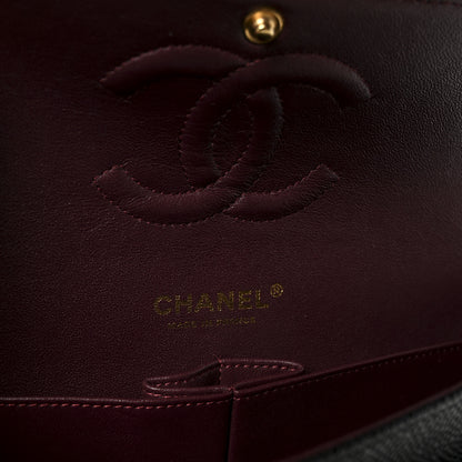 Chanel Caviar Quilted Medium Double Flap Black 6 of 10