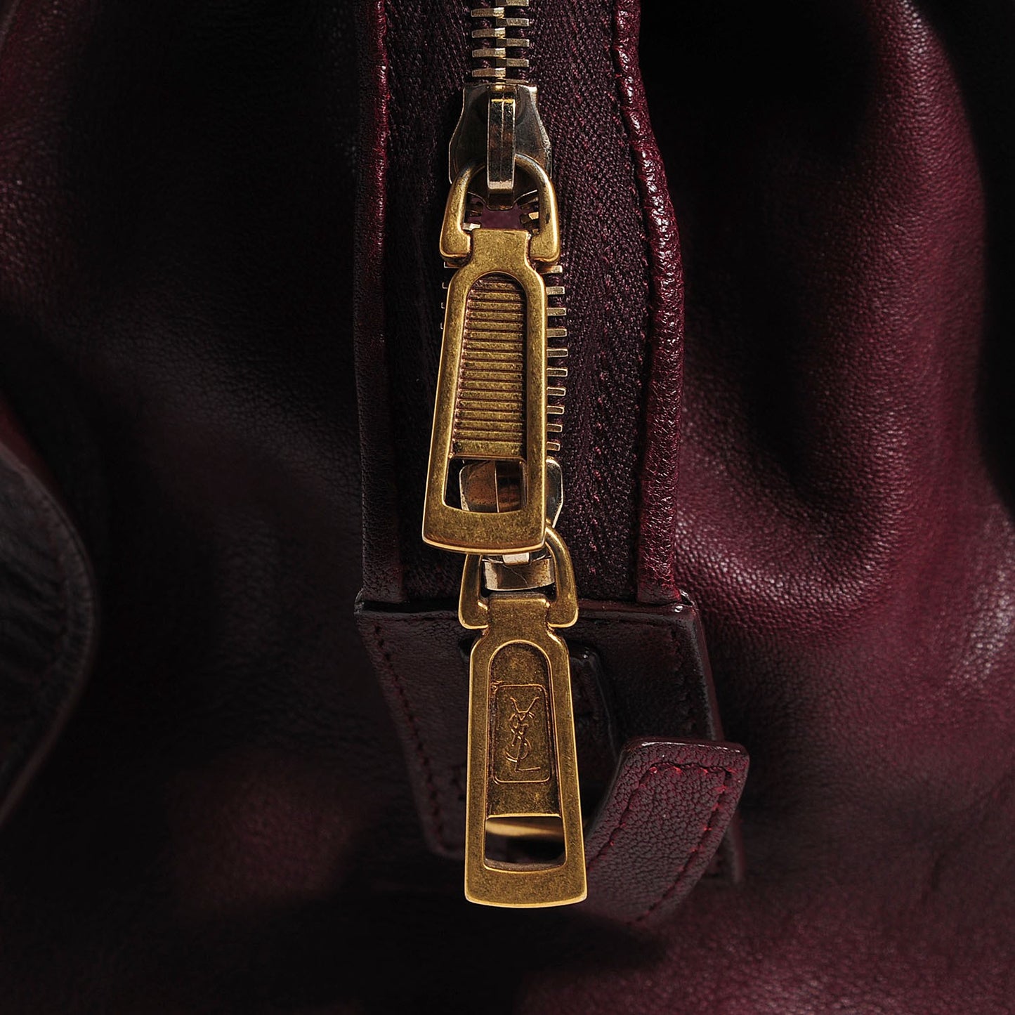 Sheepskin Medium Cabas ChYc Plum