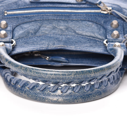 Balenciaga Agneau Giant 12 Silver Hardware Town Bleu Cobalt Bleu Electric 13 of 13