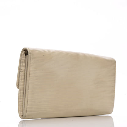 Louis Vuitton Epi Sarah Wallet Ivory 3 of 8