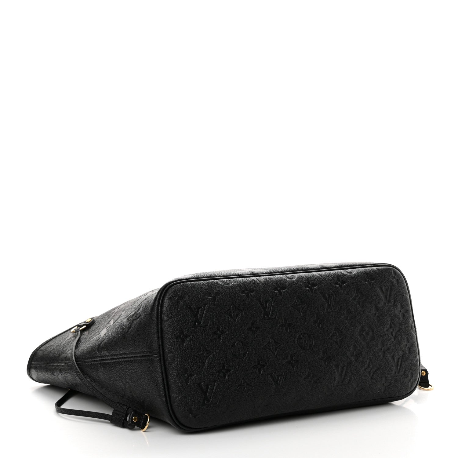 Louis Vuitton Empreinte Monogram Giant Neverfull MM Black 4 of 11