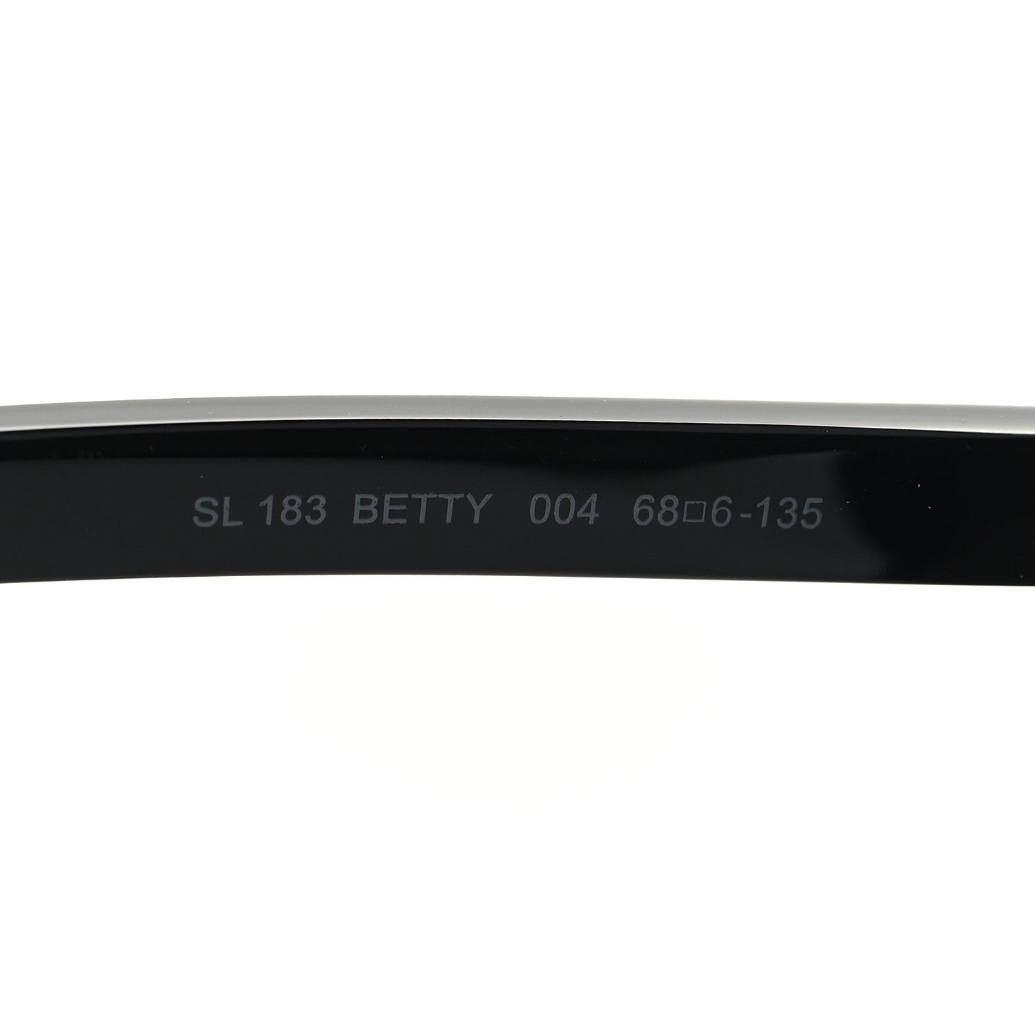 Saint Laurent Acetate Betty Sunglasses SL183 Black 6 of 7