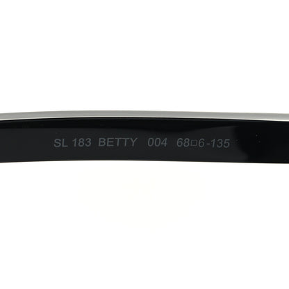 Saint Laurent Acetate Betty Sunglasses SL183 Black 6 of 7
