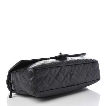 Chanel Iridescent Caviar Quilted Large Flap Grey 4 of 8
