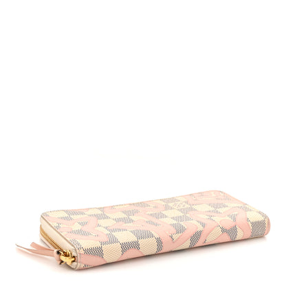 Louis Vuitton Damier Azur Tahitienne Clemence Wallet 7 of 13