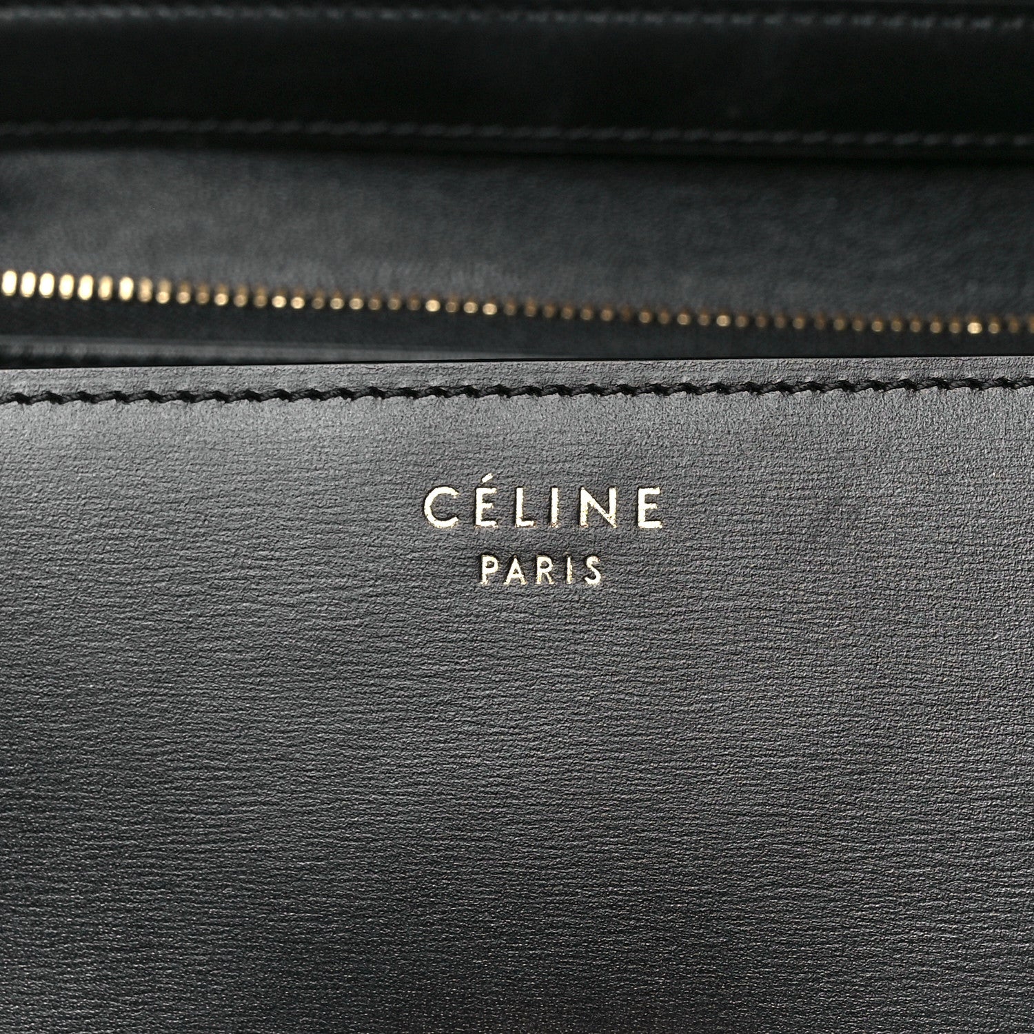 Celine Box Calfskin Medium Classic Box Flap Bag Black 7 of 10