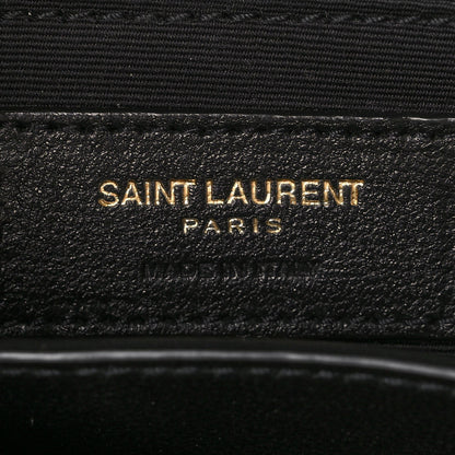 Saint Laurent Lambskin Matelasse Monogram Medium Niki Chain Satchel Nude Powder 6 of 13