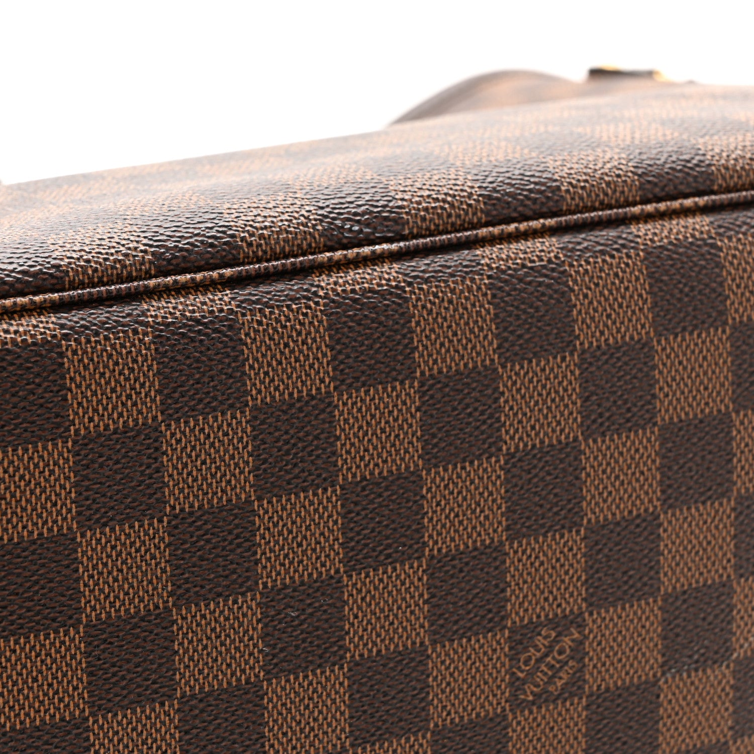 Louis Vuitton Damier Ebene Neo Neverfull MM Rose Ballerine 12 of 13