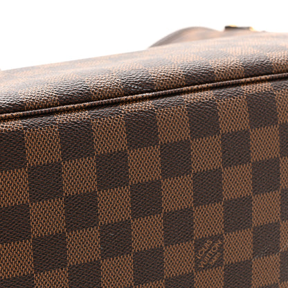 Louis Vuitton Damier Ebene Neo Neverfull MM Rose Ballerine 12 of 13