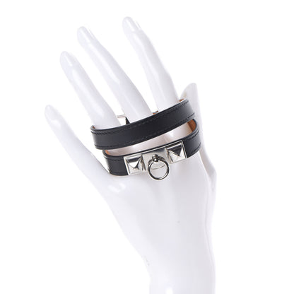 Hermes Box Rivale Double Tour Bracelet M Black 2 of 5