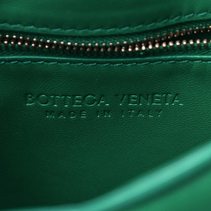 Bottega Veneta Lambskin Maxi Intreccio Padded Chain Cassette Crossbody Bag Racing Green 6 of 10