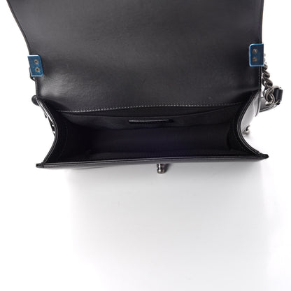 Chanel Lambskin Quilted Medium Boy Flap Black 7 of 10
