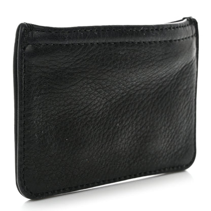 Chrome Hearts Grained Calfskin Dagger Coin Pouch Black 3 of 7