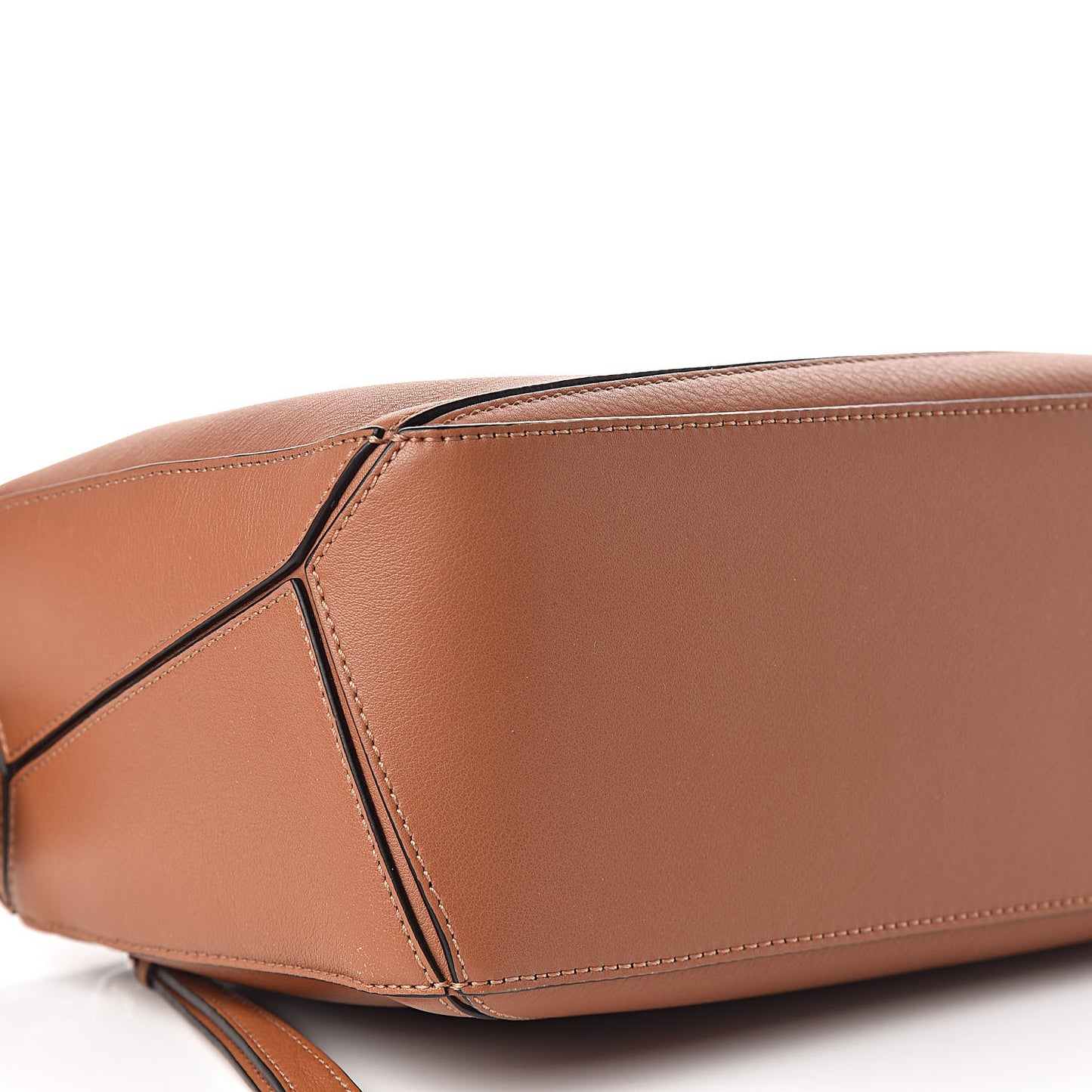 Calfskin Small Puzzle Bag Tan