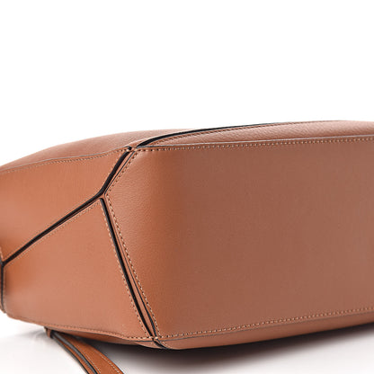 Loewe Calfskin Small Puzzle Bag Tan 8 of 11