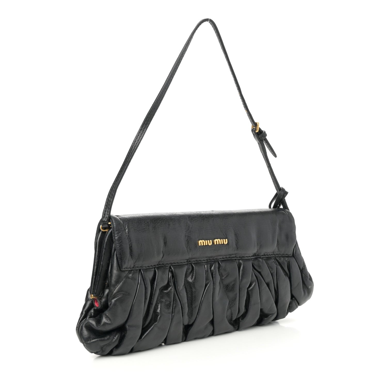 Nappa Matelasse Clutch Black