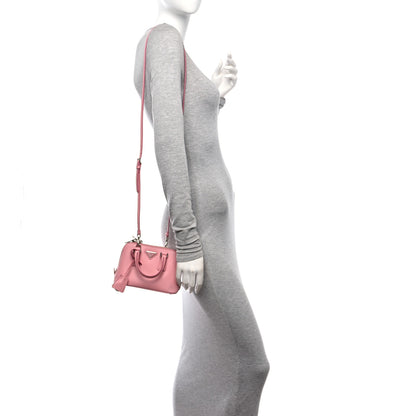 Prada Saffiano Lux Mini Promenade Tote Petalo 3 of 11