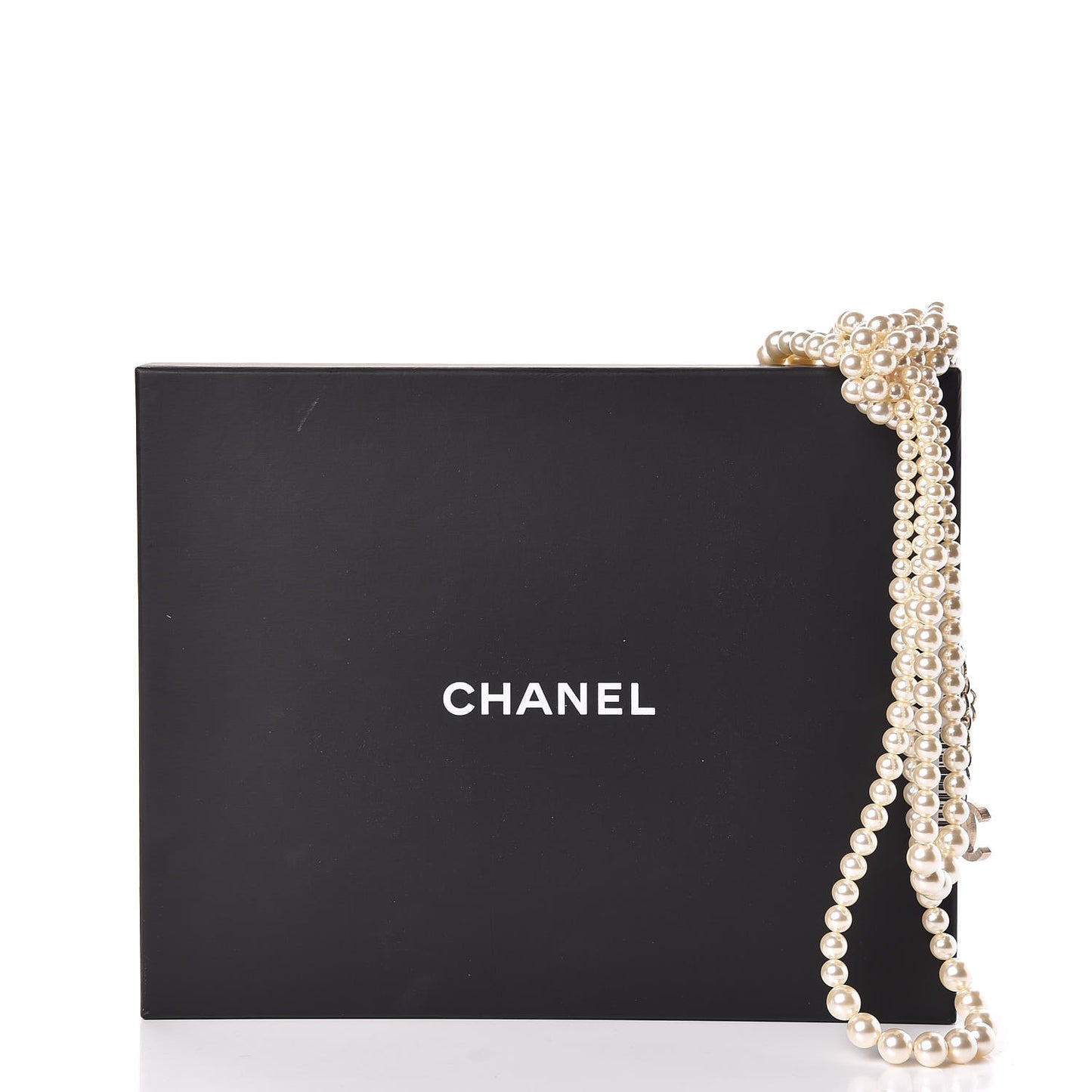 Pearl Multi Strand CC Necklace Gold