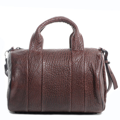 Alexander Wang Pebbled Lambskin Rocco Raisin 1 of 7