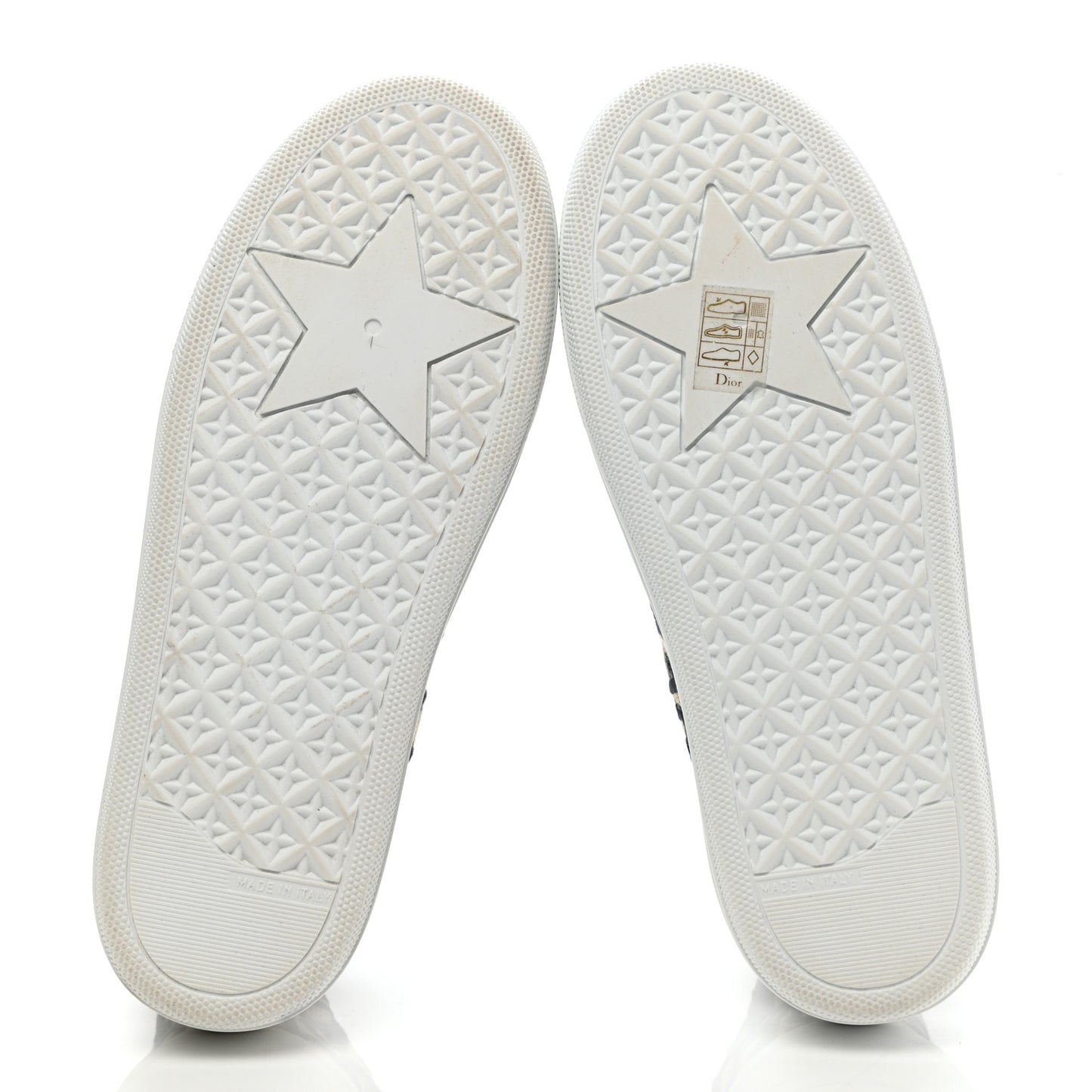 Canvas Oblique Embroidered Womens Solar Slip On Sneakers 38.5 Deep Blue