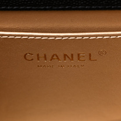 Chanel Caviar Quilted Medium Carry Me Top Handle Flap Black 6 of 11