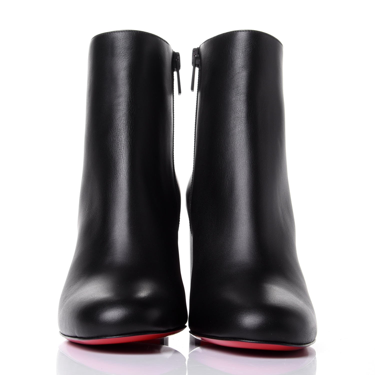 Christian Louboutin Calfskin Turela 85 Ankle Boots 36.5 Black 2 of 10