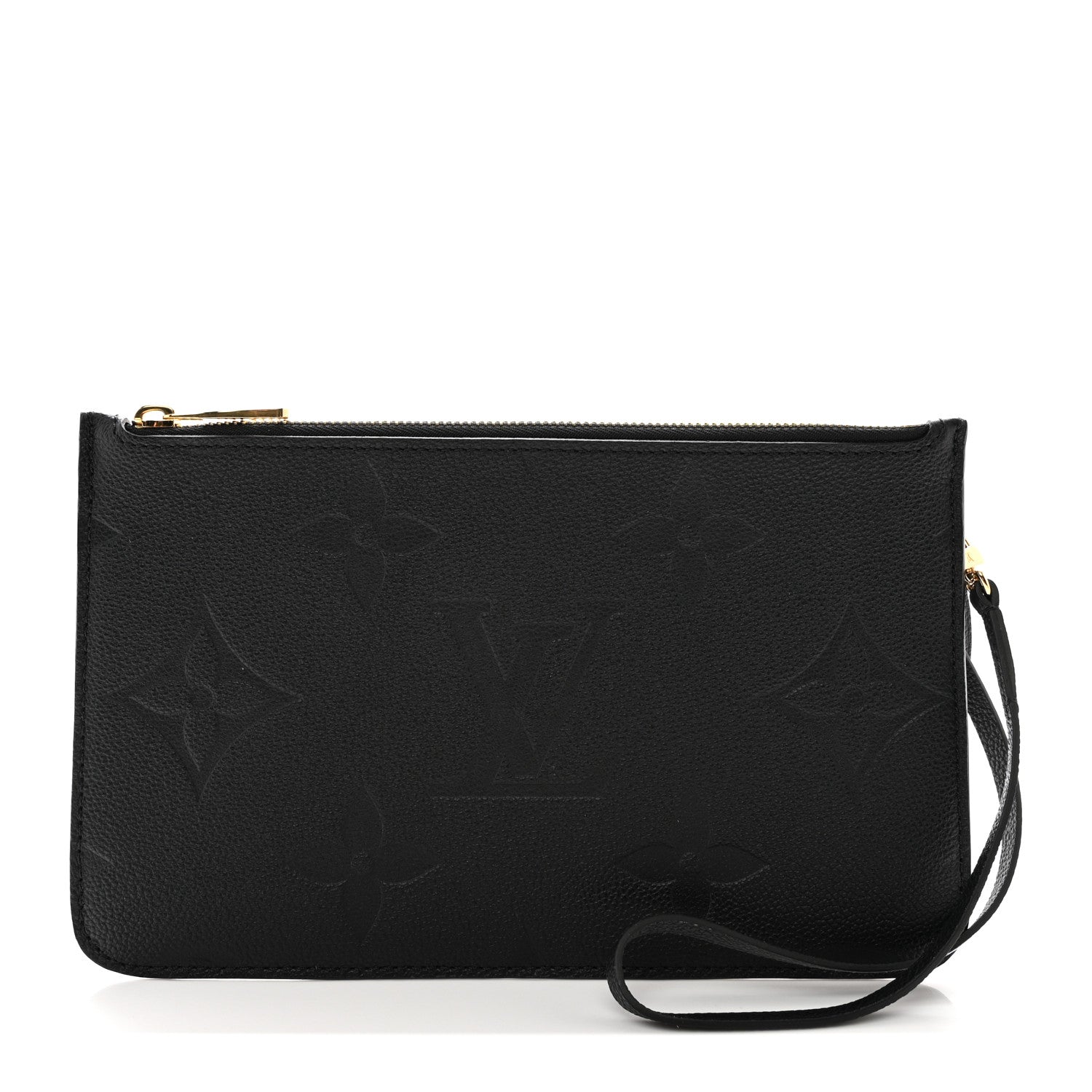 Louis Vuitton Empreinte Monogram Giant Neverfull MM Pochette Black 1 of 6