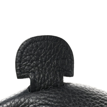Hermes Taurillon Clemence EVELYNE III GM Black 7 of 10