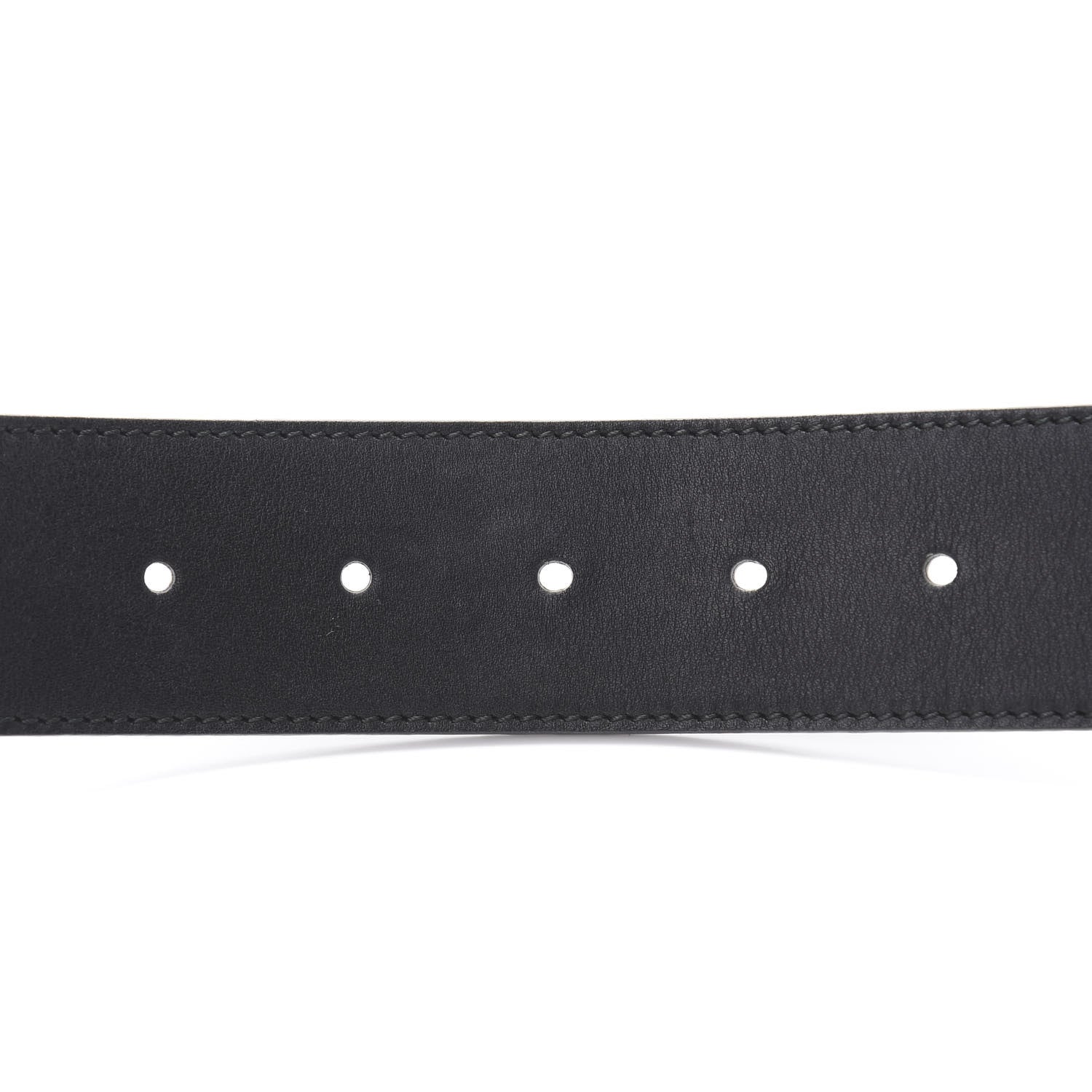 Gucci Calfskin Double G 40mm Belt 75 30 Black 4 of 8