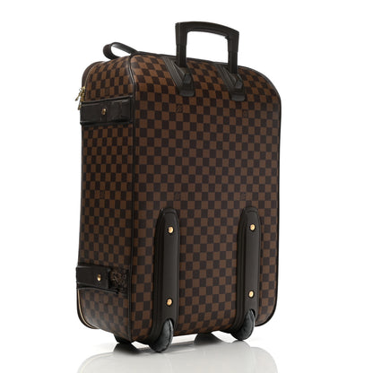 Louis Vuitton Damier Ebene Pegase 55 Rolling Luggage 3 of 14