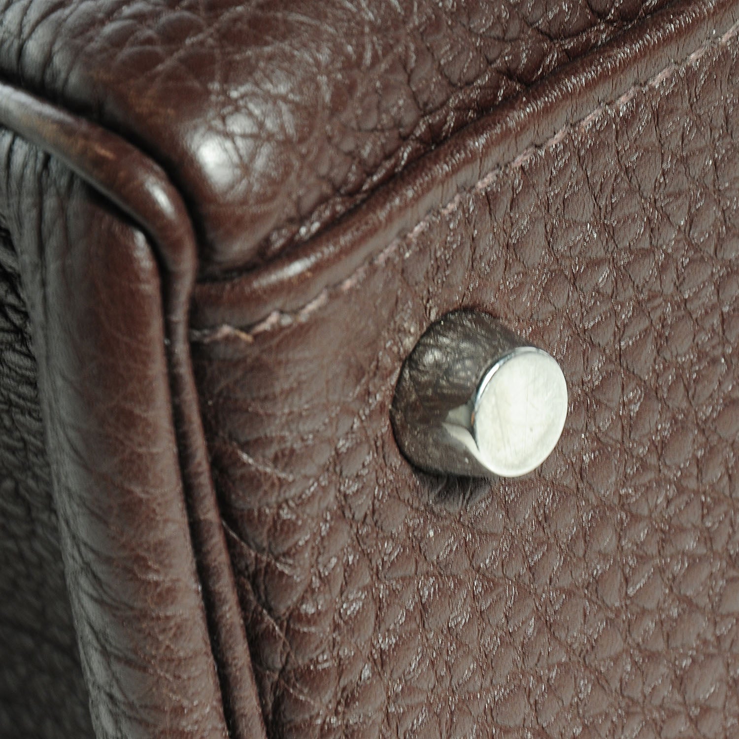 Hermes Togo Kelly Retourne 35 Chocolate 15 of 27