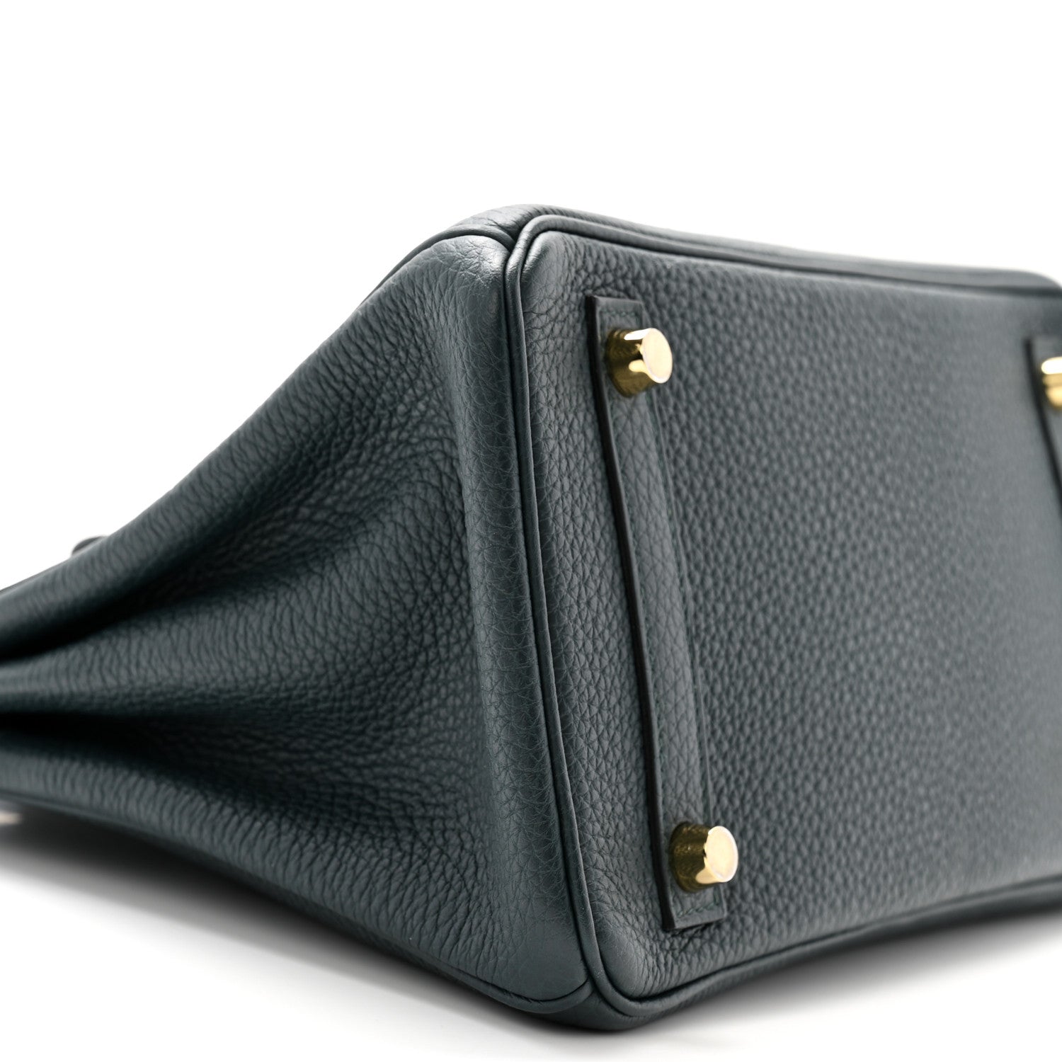 Hermes Togo Birkin 25 Vert Cypress 9 of 11