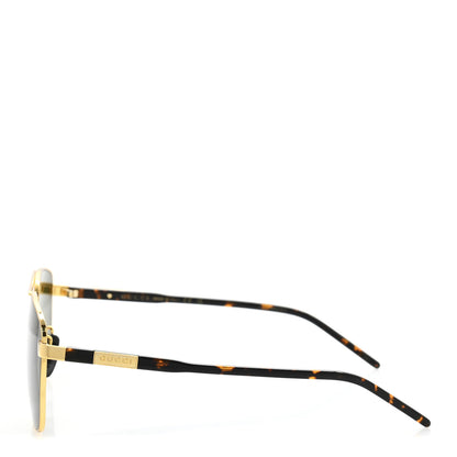 Gucci Metal Aviator Sunglasses GG1164S Gold 3 of 9