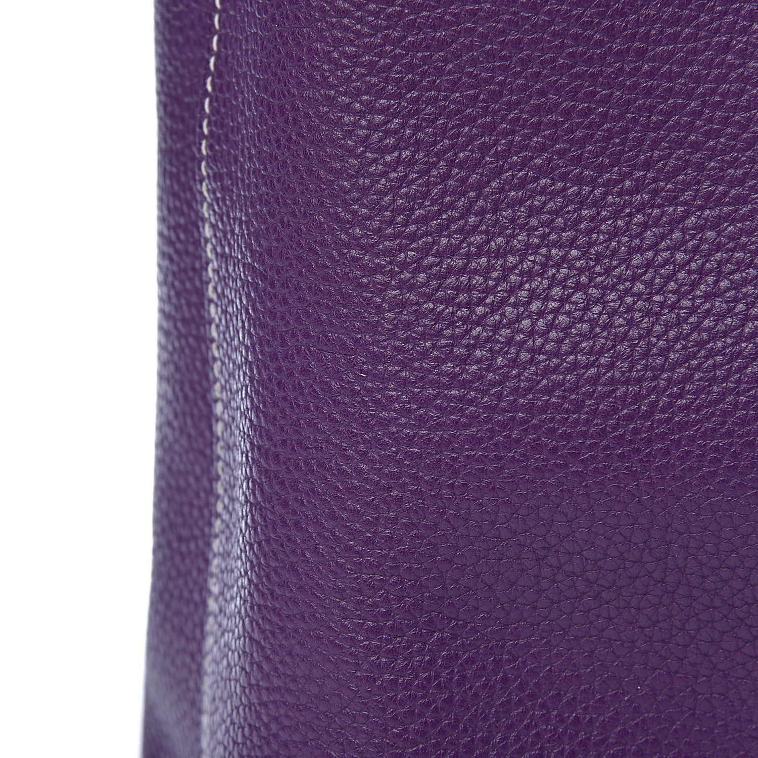Hermes Taurillon Clemence Double Sens 45 Reversible Tote Bleu Zanzibar Ultraviolet 17 of 17