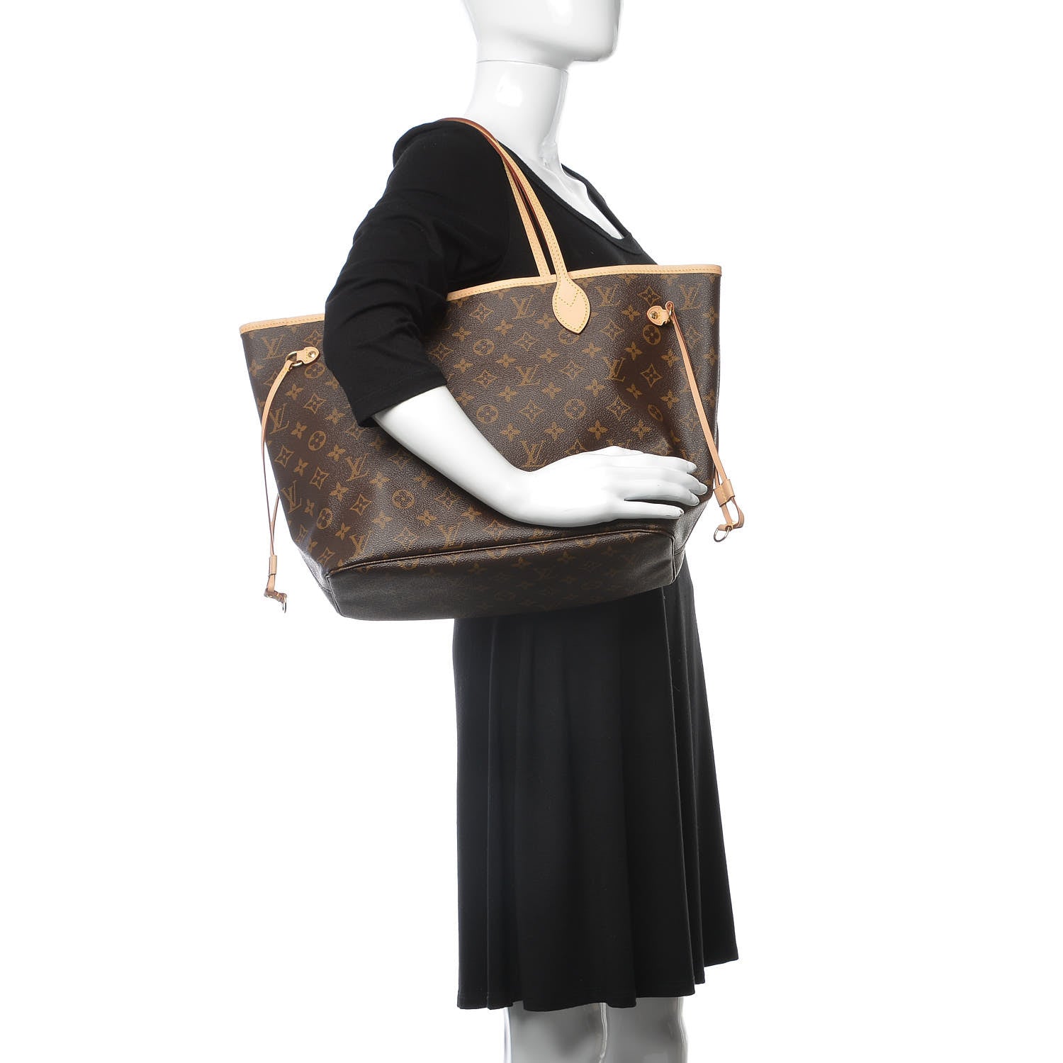 Louis Vuitton Monogram Neo Neverfull MM Cherry 2 of 8