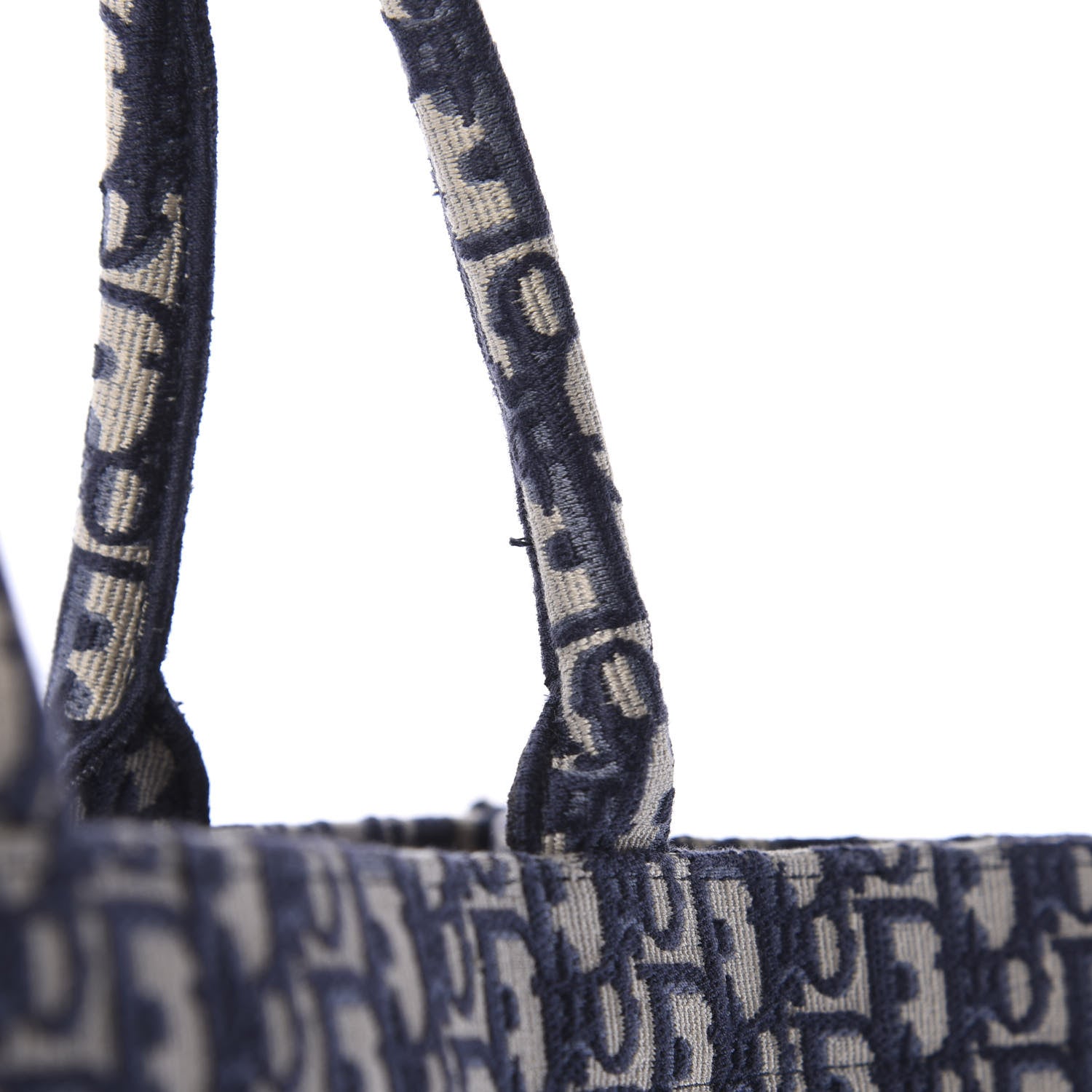 Christian Dior Oblique Book Tote Blue Multicolor 12 of 15