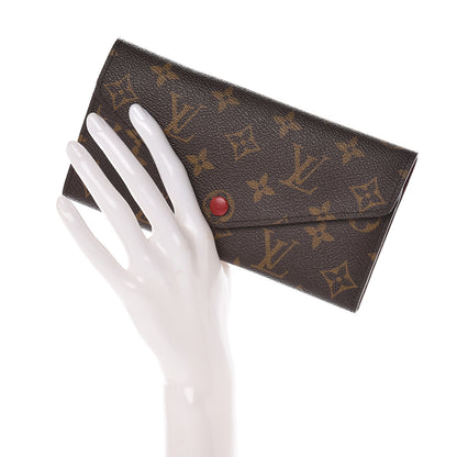 Louis Vuitton Monogram Josephine Wallet Red 2 of 10