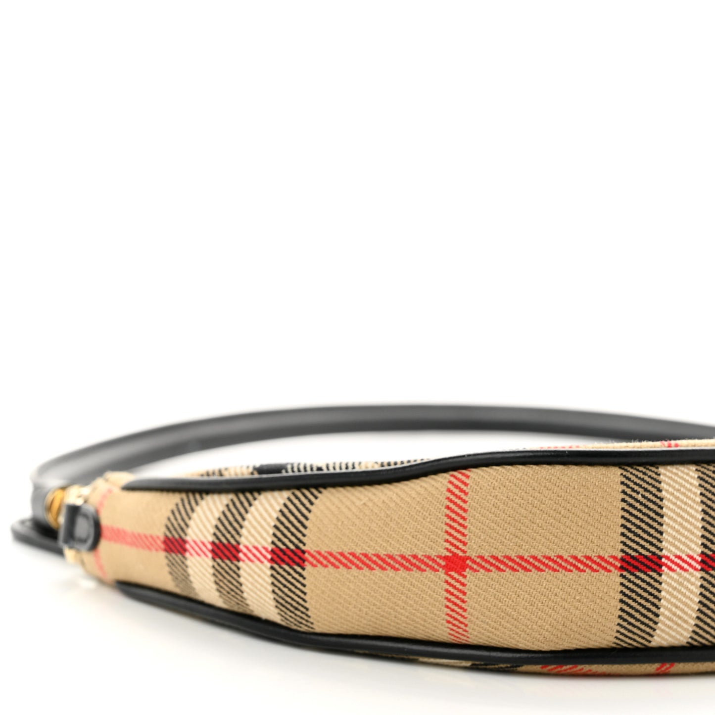 Vintage Check Calfskin Olympia Slim Pouch Archive Beige