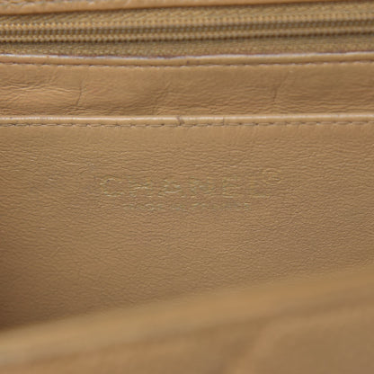 Chanel Caviar Quilted Jumbo Single Flap Beige 6 of 18