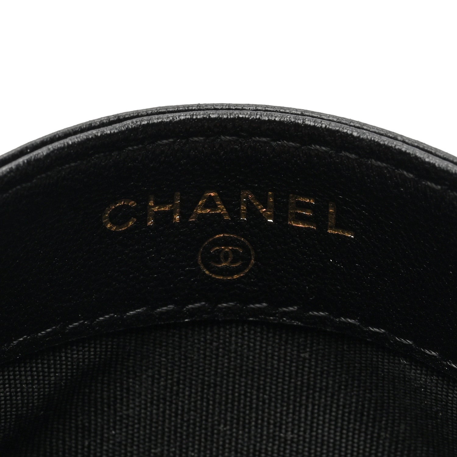 Chanel Patent Calfskin Quilted Card Holder Black 6 of 8