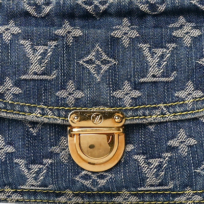 Louis Vuitton Monogram Denim Bum Bag Blue 7 of 10
