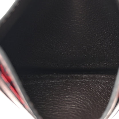 Hermes Swift Citizen Twill Card Case Chocolate 5 of 9