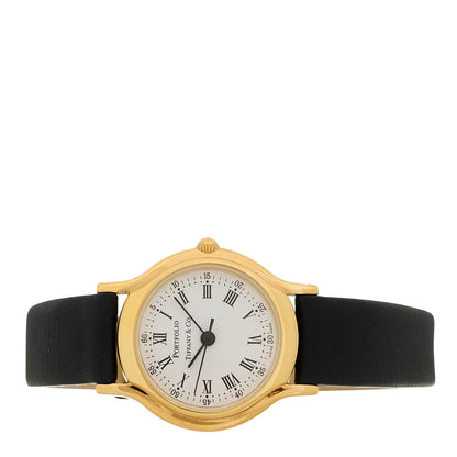 Tiffany Stainless Steel Calfskin 24mm Portfolio Quartz Watch 2 of 5