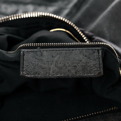 Balenciaga Chevre Giant 21 Gold Hardware Day Hobo Black 6 of 16
