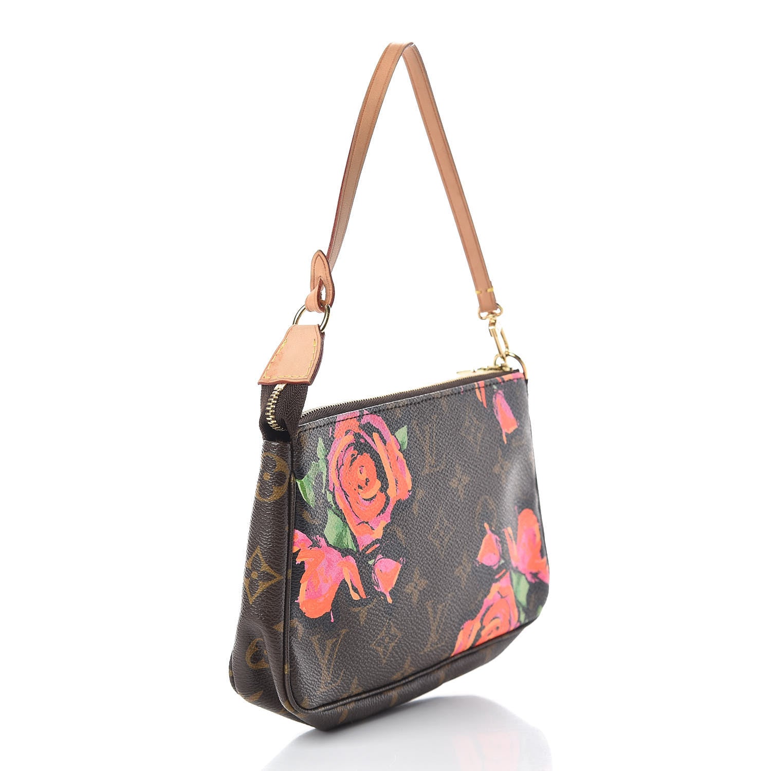 Louis Vuitton Monogram Roses Pochette Accessories 3 of 14